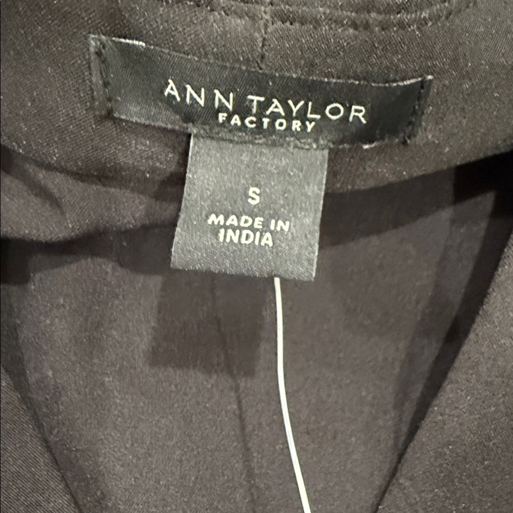 Ann Taylor Black Long Sleeve Blouse - Picture 4 of 6